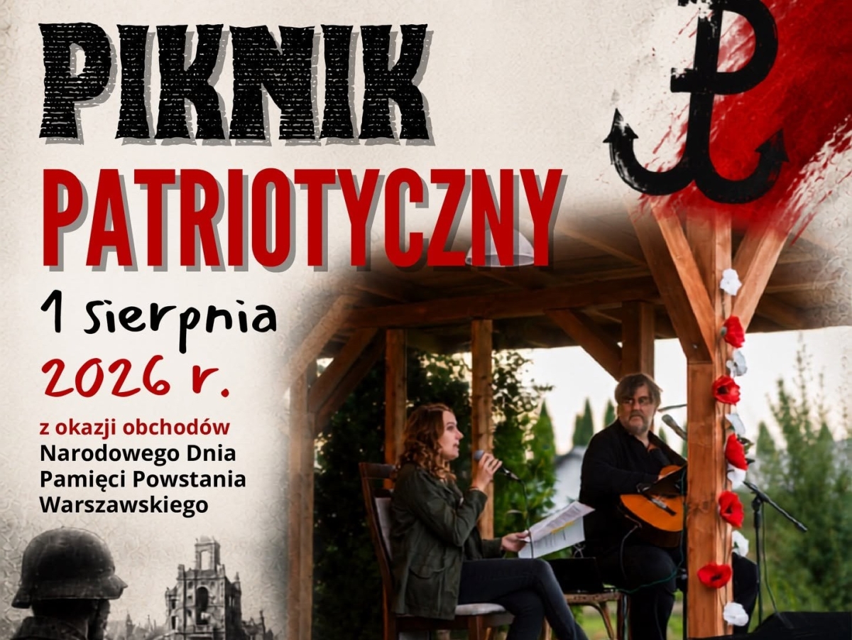 Pod Ciechanowem odbędzie się Piknik Patriotyczny z okazji rocznicy wybuchu Powstania Warszawskiego